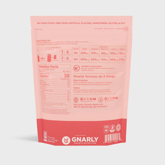 Gnarly Nutrition - Gnarly Hydrate - Ruby Red Grapefruit