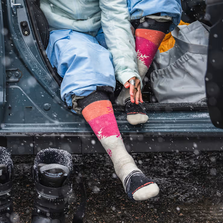 Smartwool - Women's Ski Full Cushion Snowpocalypse OTC Socks - Moonbeam
