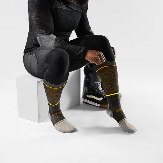 Smartwool - Snowboard Targeted Cushion Retro Line OTC Socks - Charcoal