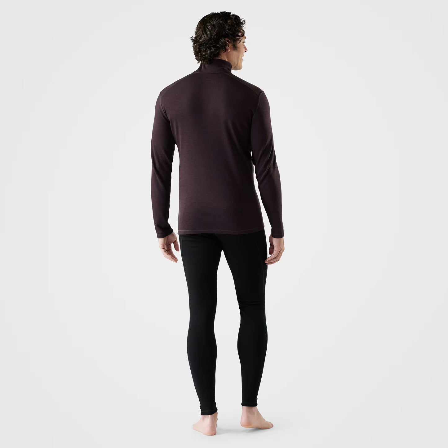 Smartwool - Classic Thermal Merino Base Layer 1/4 Zip - Men's - Mink Heather