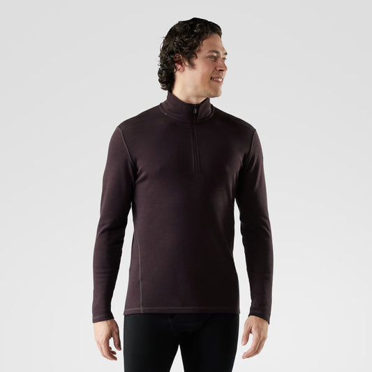Smartwool - Classic Thermal Merino Base Layer 1/4 Zip - Men's - Mink Heather