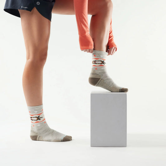 Smartwool - Hike Light Cushion Otter Float Crew Socks - Women's - Ash
