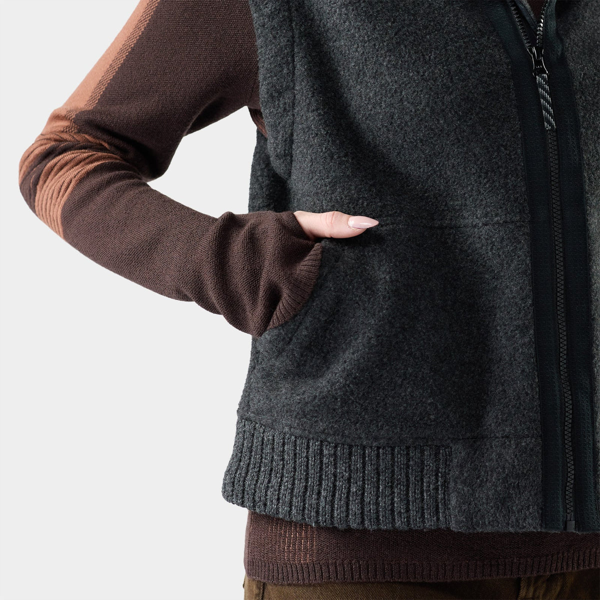 Smartwool - Second Cut Fleece Vest - Charcoal