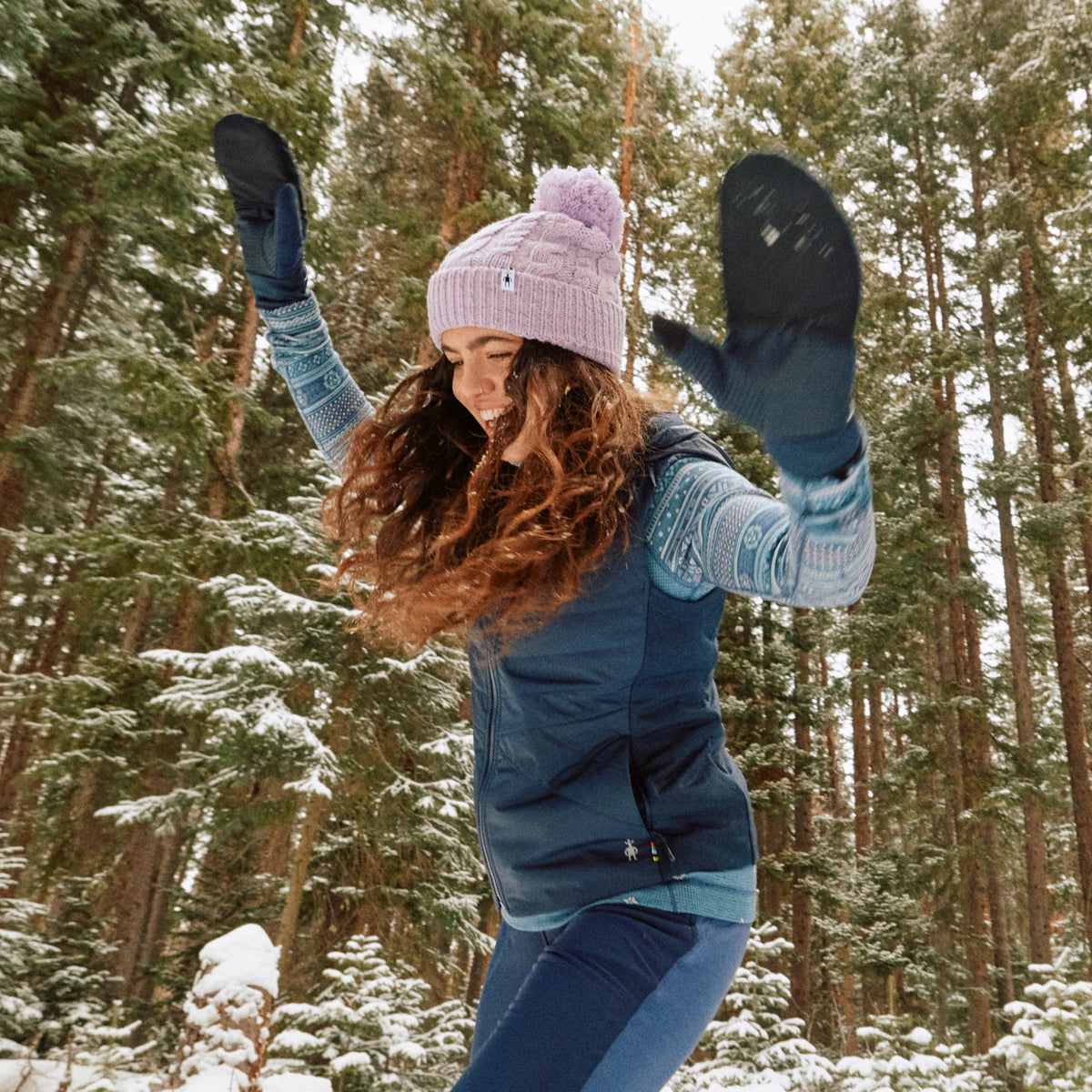 Smartwool - Isto Retro Beanie - Lavender Sky Heather