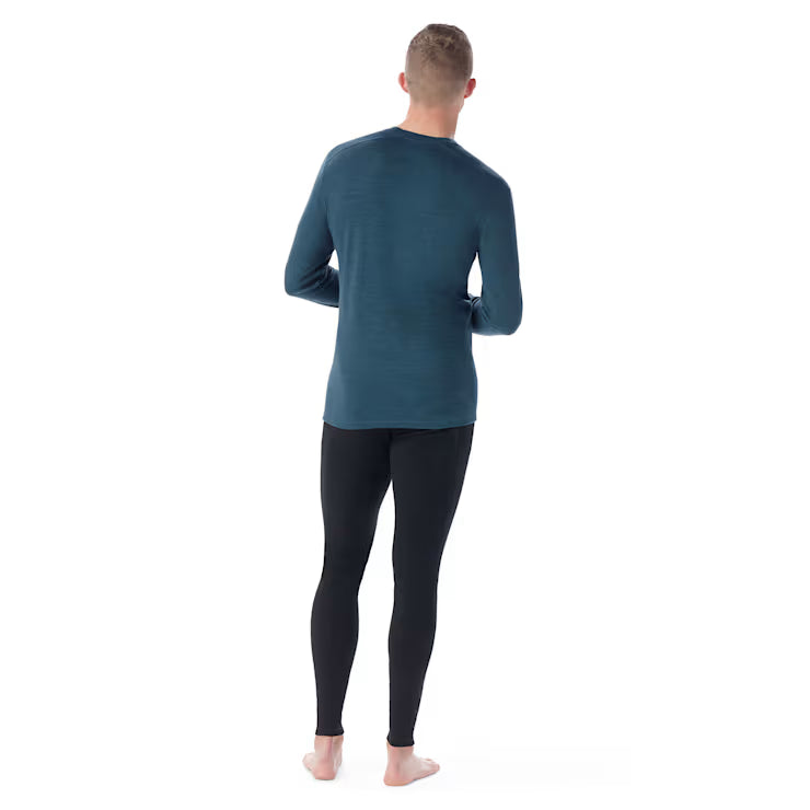 Smartwool - Classic Thermal Merino Base Layer Crew - Men's - Twilight Blue Heather