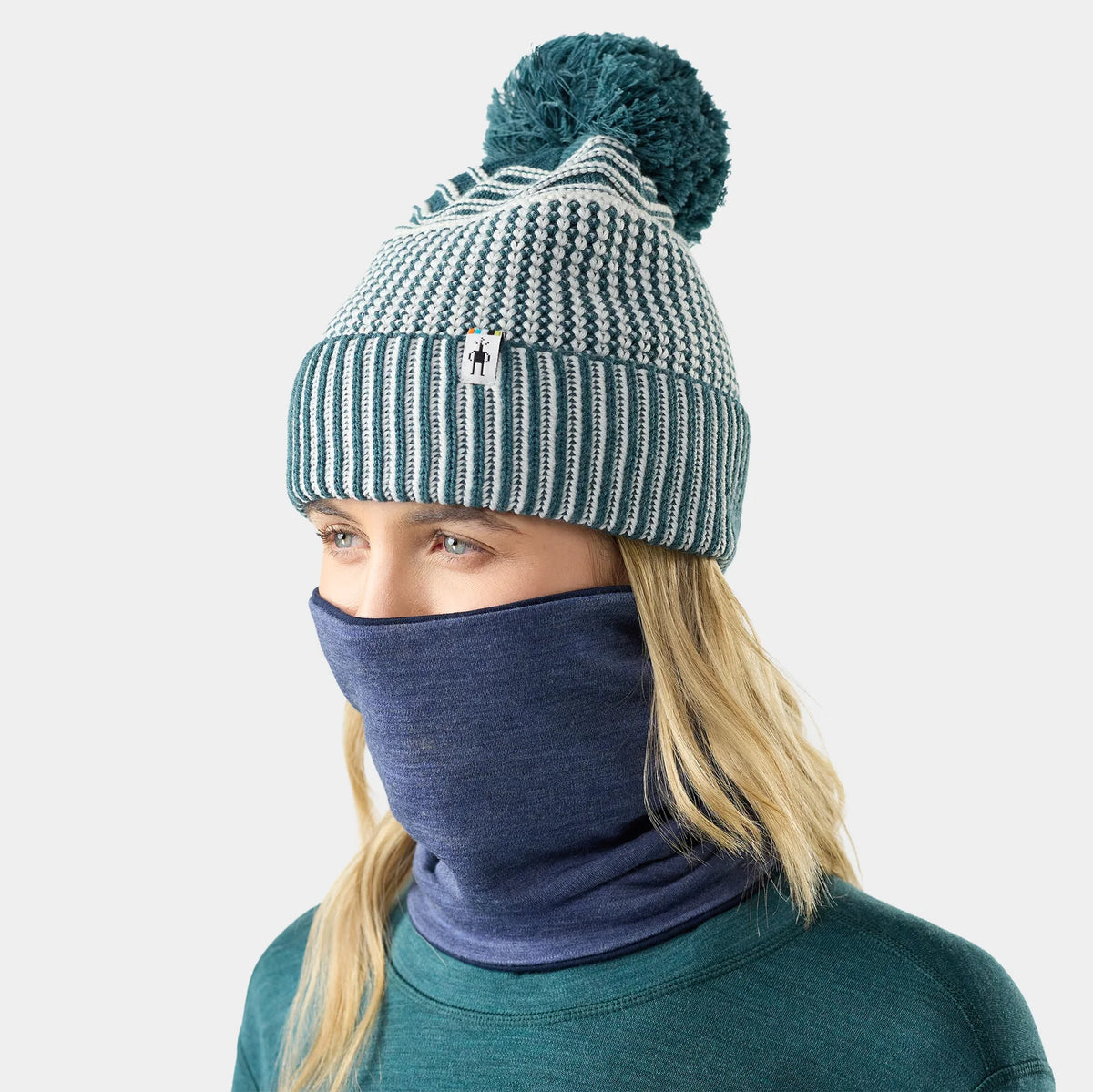 Smartwool - Thermal Merino Reversible Neck Gaiter - Nightfall Blue Deep Navy