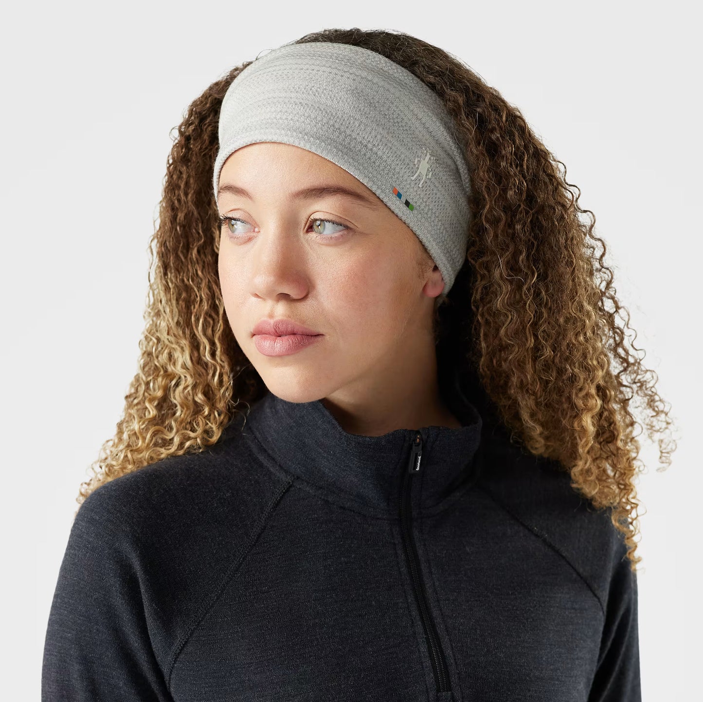 Smartwool - Thermal Merino Reversible Headband - Light Gray Color Shift
