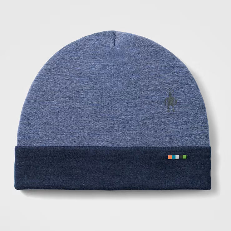 Smartwool - Thermal Merino Reversible Cuffed Beanie - Nightfall Blue-Deep Navy