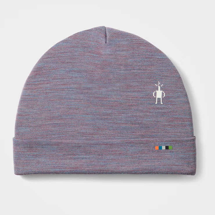 Smartwool - Thermal Merino Reversible Cuffed Beanie - Chalk Violet Heather-Chalk Violet Heather