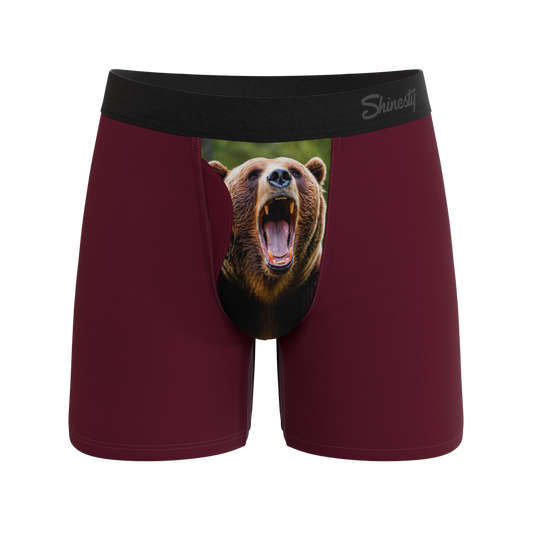 The Scare Bear | Grizzly Bear Ball Hammock® Pouch Underwear With Fly