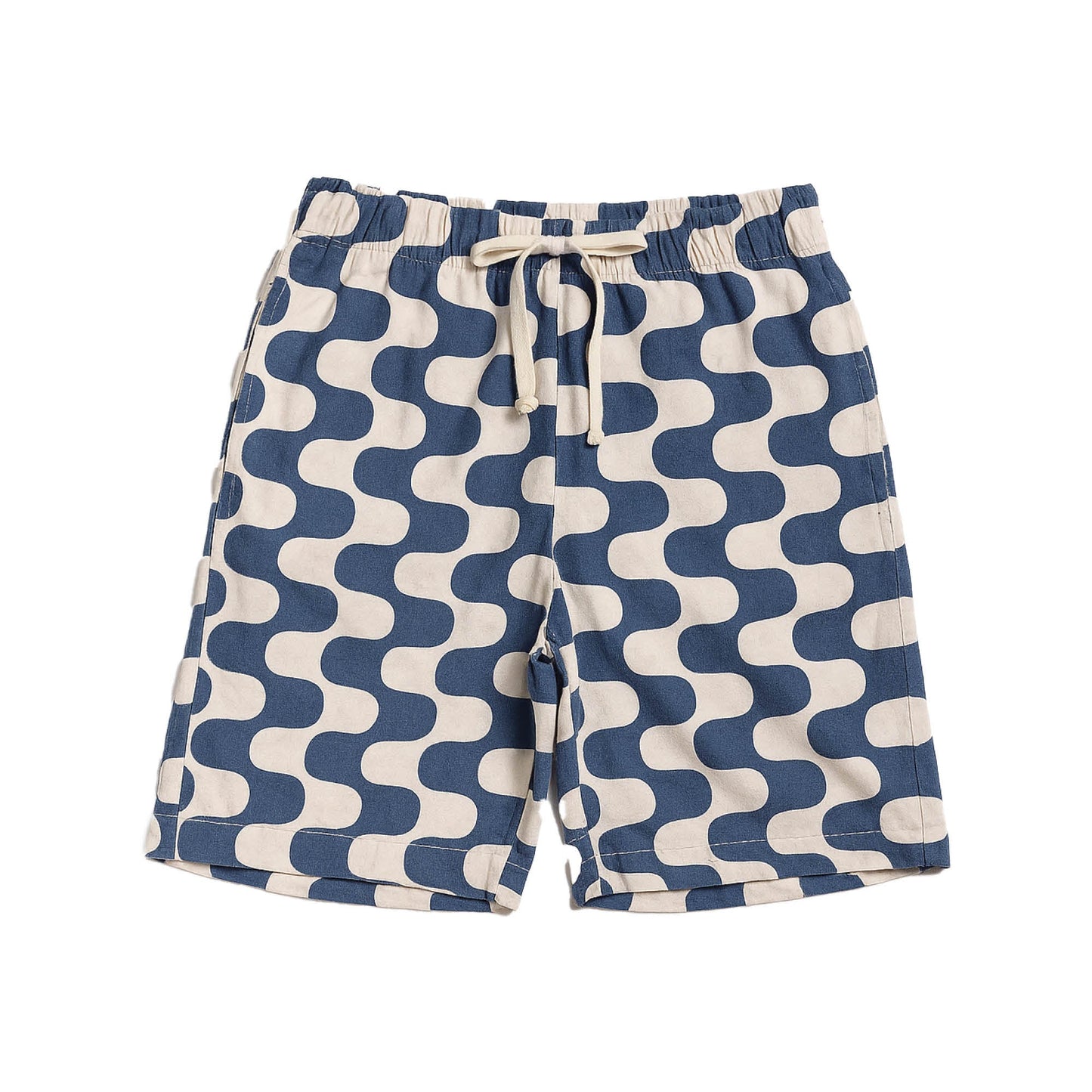 The Iced Latte | Retro Squiggle Men’s Pajama Shorts
