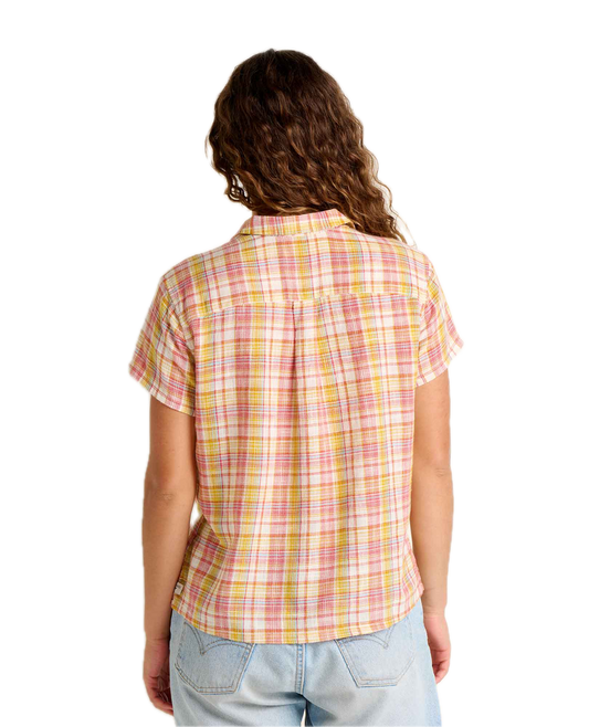 Toad and Co - Camp Cove Shirt - Gold Pattern