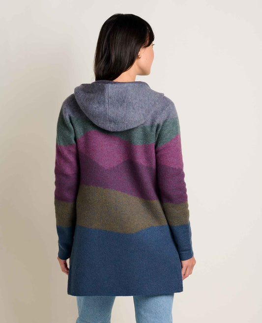 Toad and Co - Merino Heartfelt Hoodie - Midnight Landscape