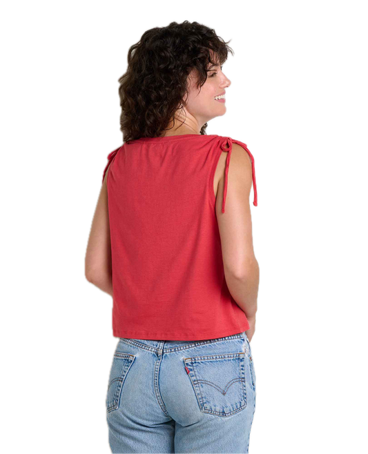 Toad and Co - Anza Cinch Tank - Crabapple