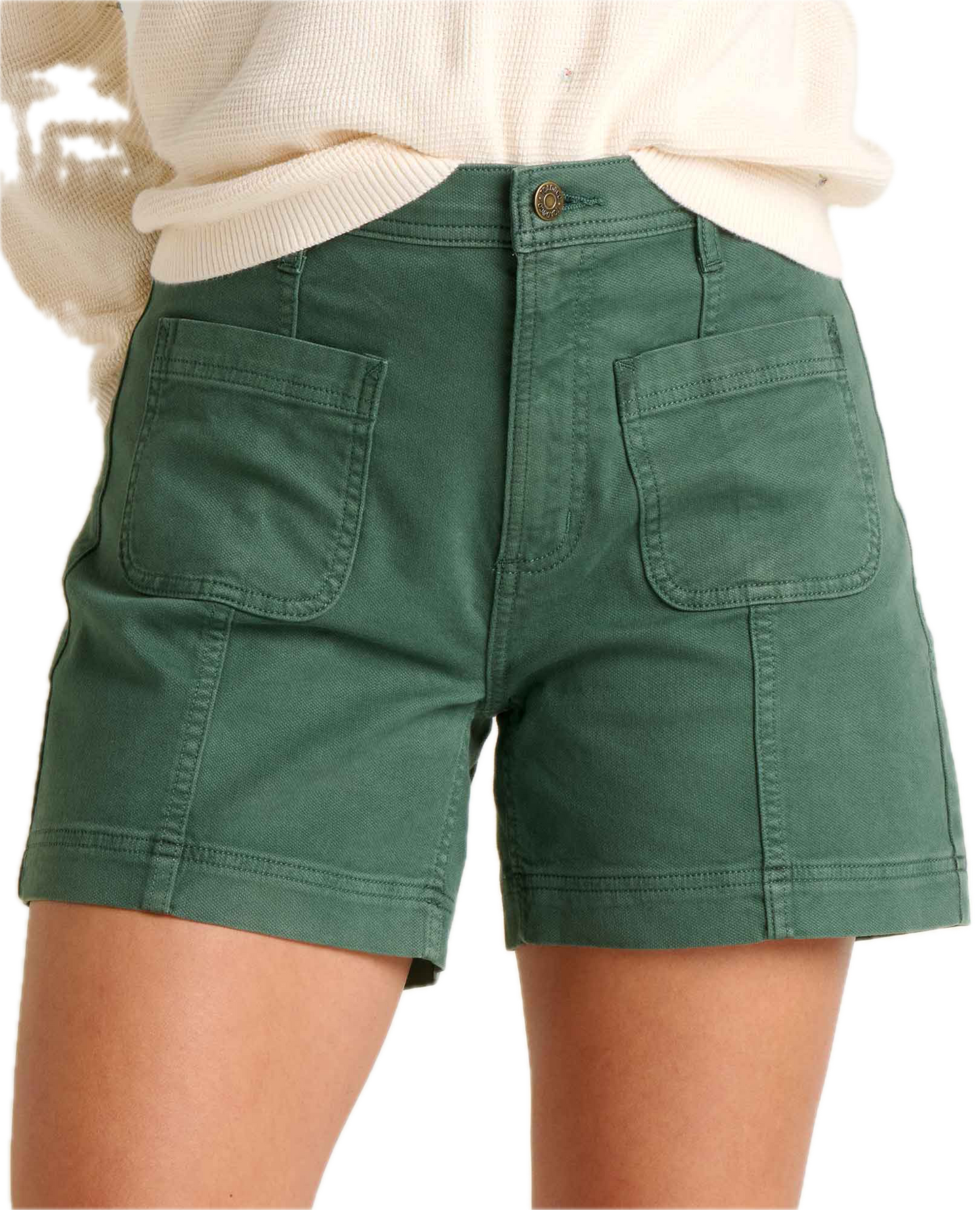 Toad and Co - Linden Canvas Short - Women's - Cilantro