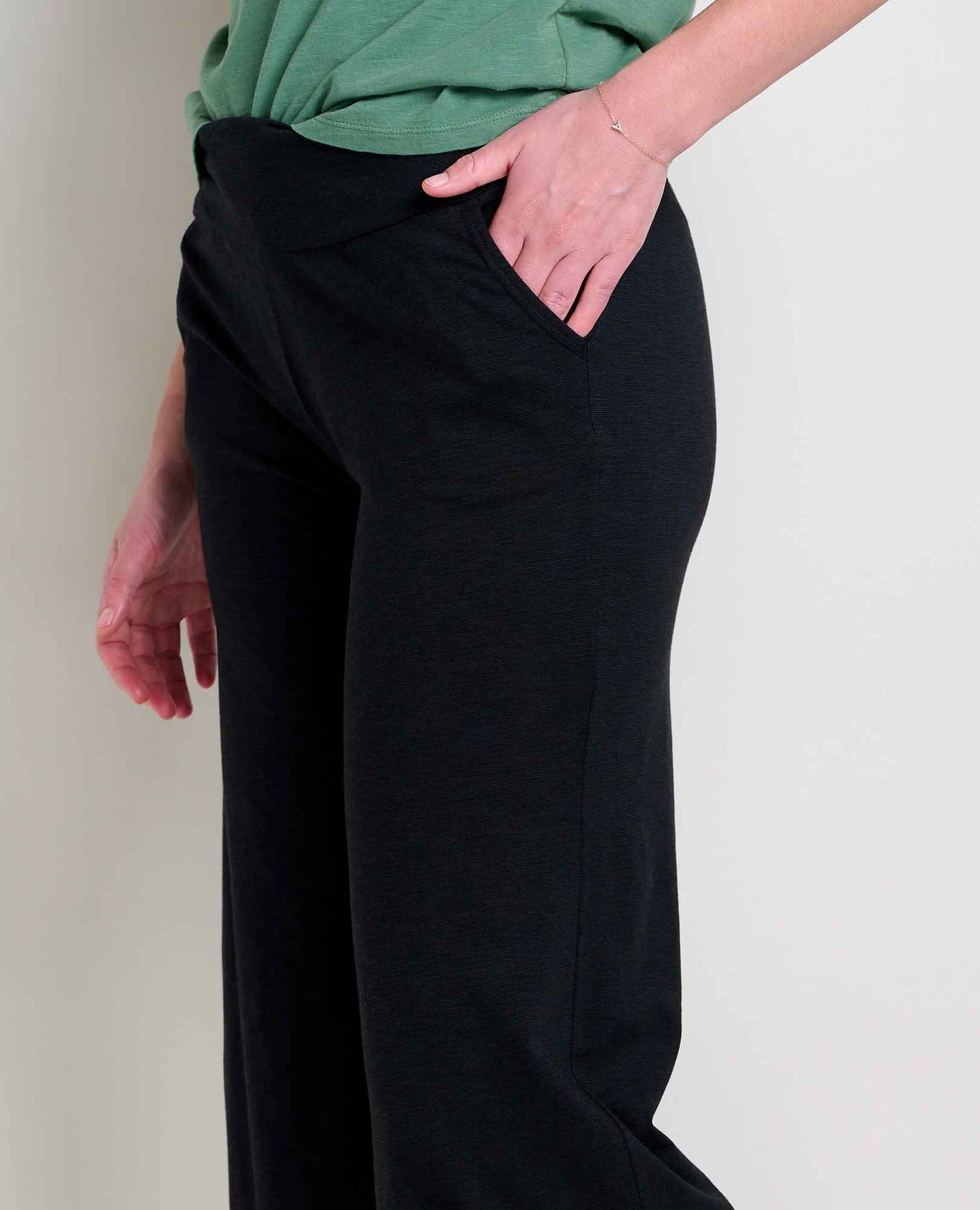 Toad and Co - Chaka Wide Leg Pant - Black