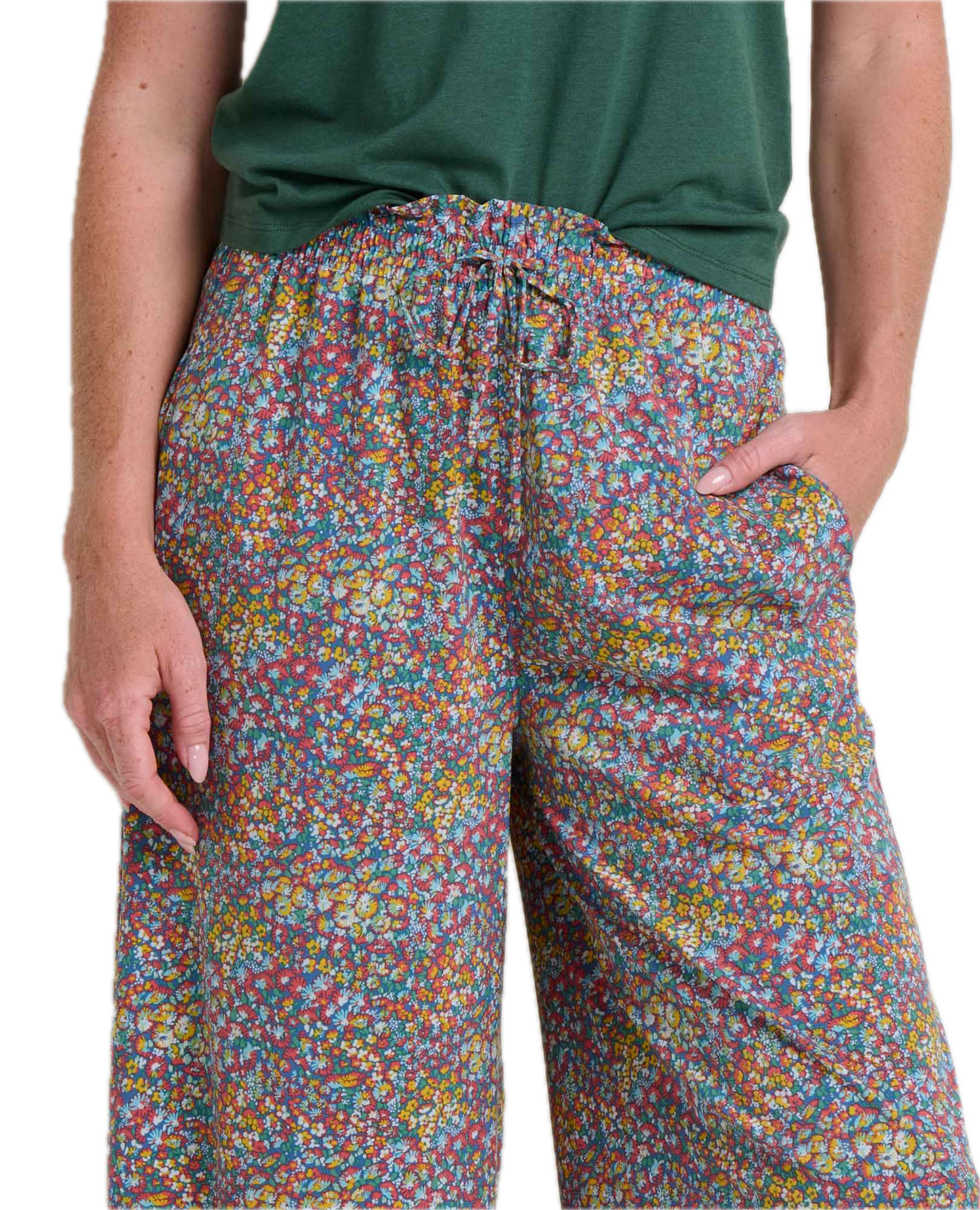 Toad and Co - Sunkissed Wide Leg Pant - Pacific Blue Print