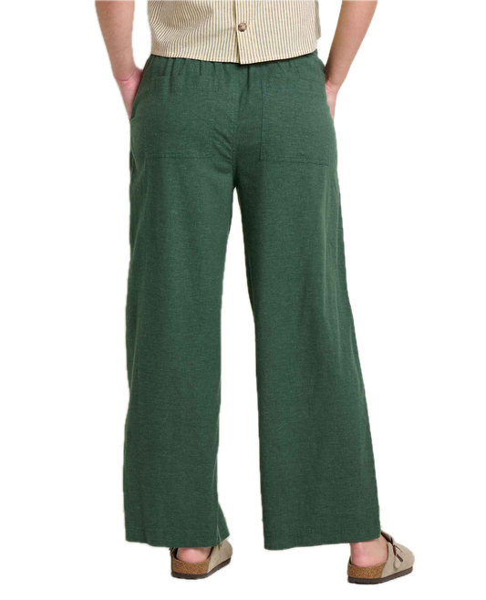 Toad and Co - Taj Hemp Wide Leg Pant - Women's - Cilantro