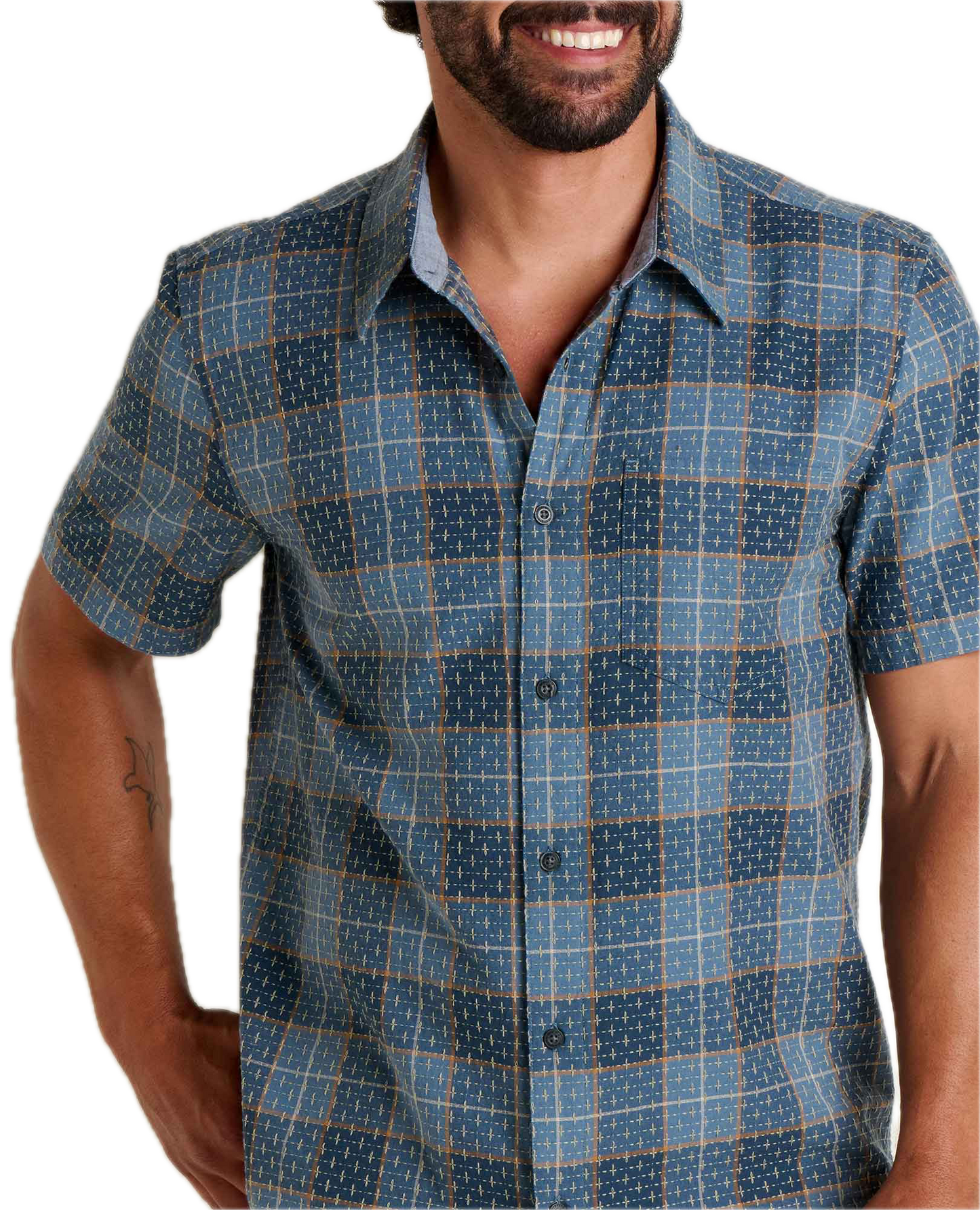 Toad and Co - Harris Short Sleeve Shirt - Ink
