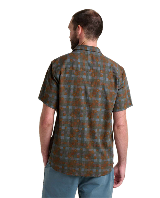 Toad and Co - Fletcher Short Sleeve Shirt - Men's - Dark Roast Print