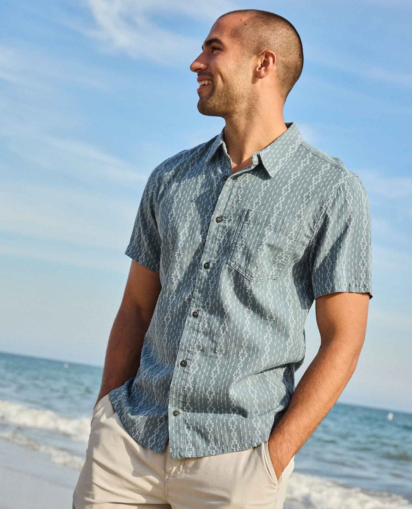 Toad and Co - Treescape Short Sleeve Shirt - Men's - Ink