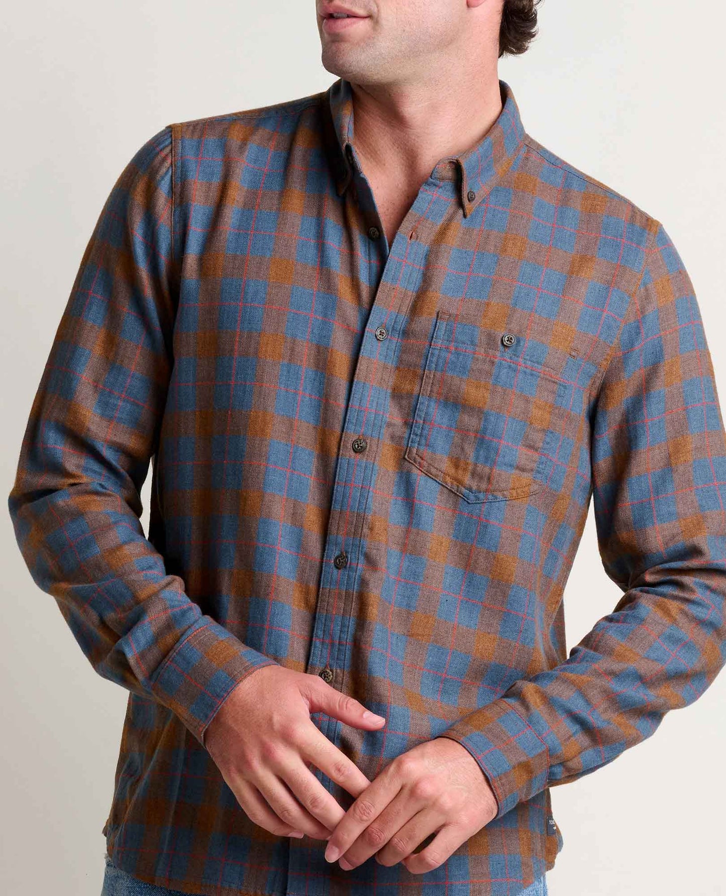 Toad and Co - Airsmyth Long Sleeve Shirt - Partridge Two Color Plaid