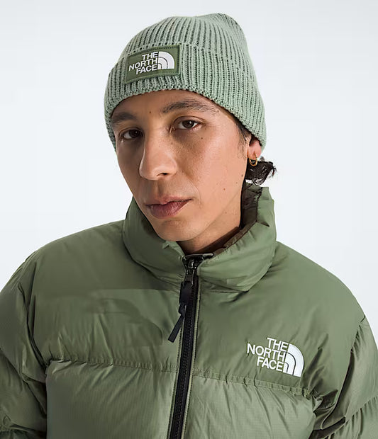 The North Face - TNF Logo Box Cuffed Beanie - Slate Moss/Bark Mist