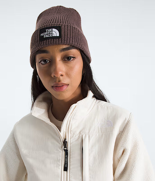 The North Face - TNF Logo Box Cuffed Beanie - Tawny Quartz