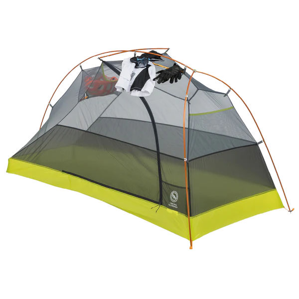 Big Agnes - Tiger Wall UL1 Bikepack - Asphalt Evening Primrose