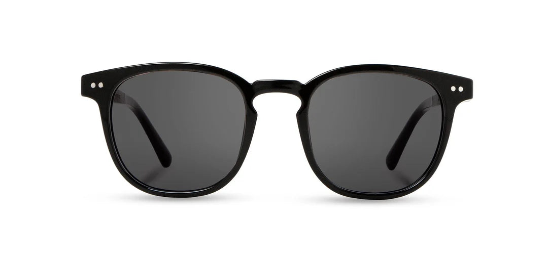 Camp Eyewear - Topo - Black / Ebony; Basic Polarized Grey