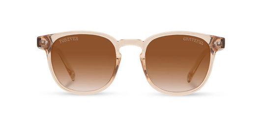 Camp Eyewear - Topo - Desert // Grateful Dead Bears Engraved/Basic Brown Fade Polarized
