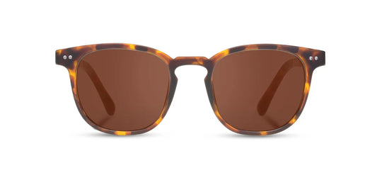 Camp Eyewear - Topo - Matte Tortoise / Walnut; Basic Polarized Brown