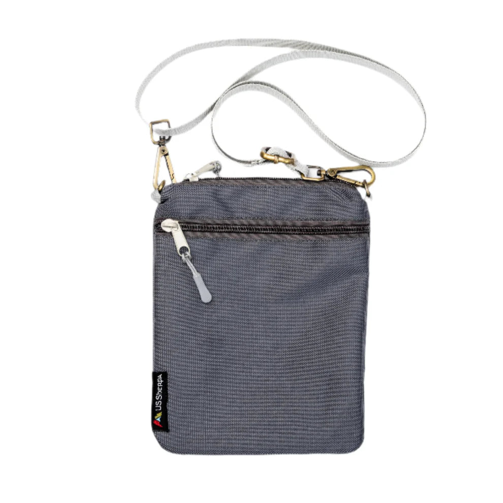 US Sherpa - Hiker Crossbody Bag - Charcoal