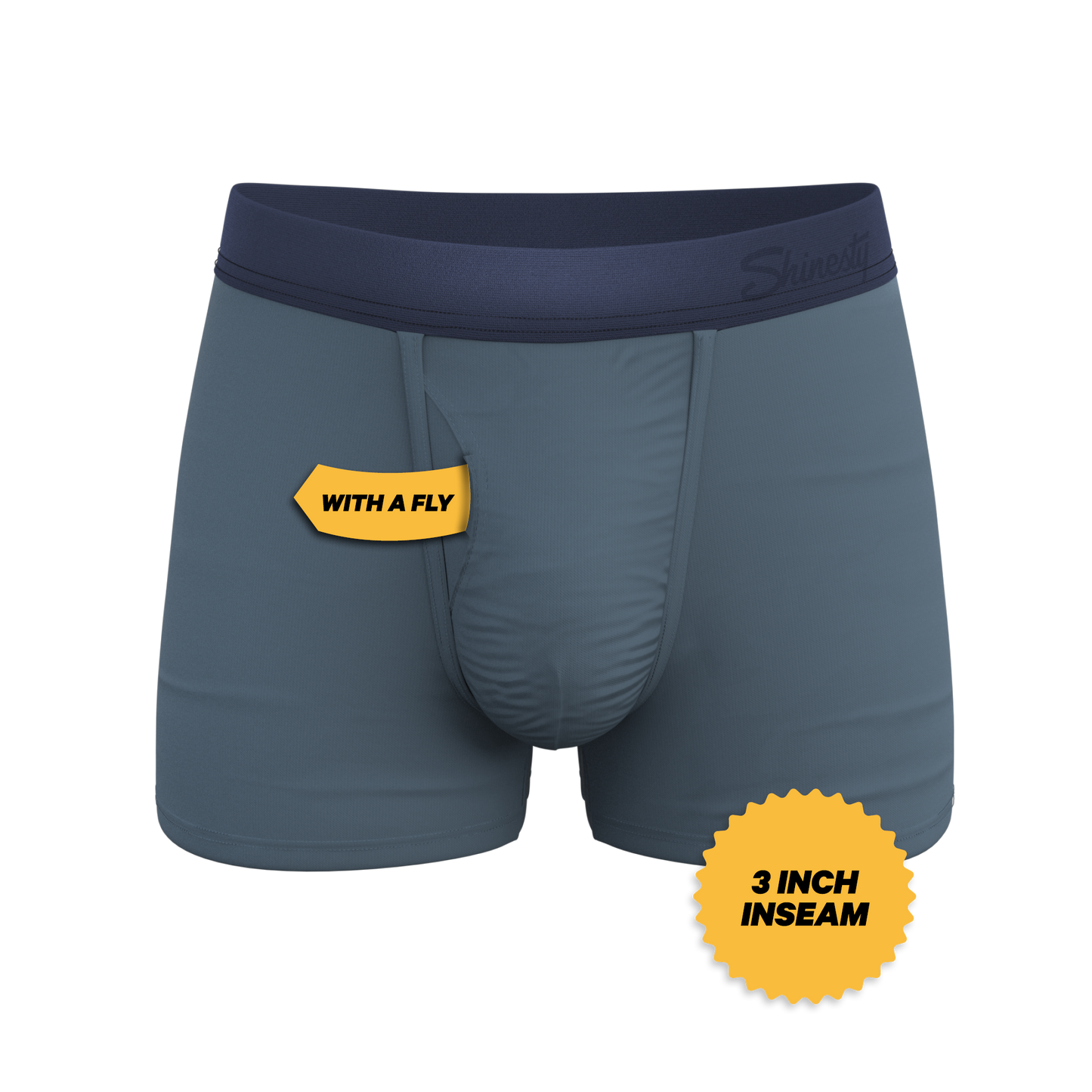 The Wake In The Lake | Tonal Teal Ball Hammock® Pouch Trunks Underwear
