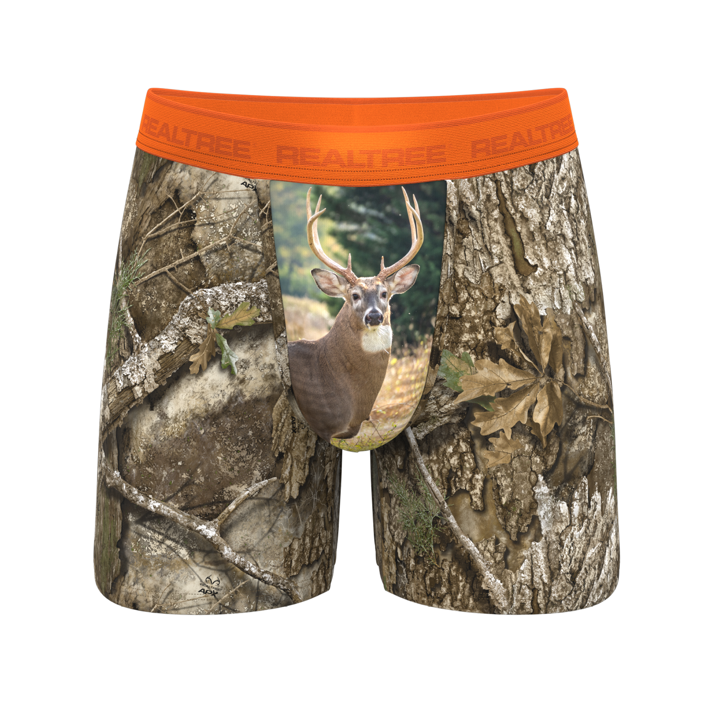The Wild Game | Realtree x Shinesty Neon Orange Ball Hammock® Pouch Underwear