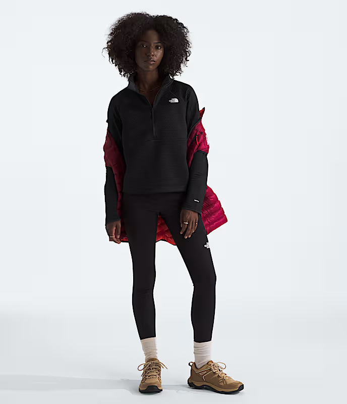 The North Face - Dotknit Thermal 1/4 Zip - Women's - Tnf Black
