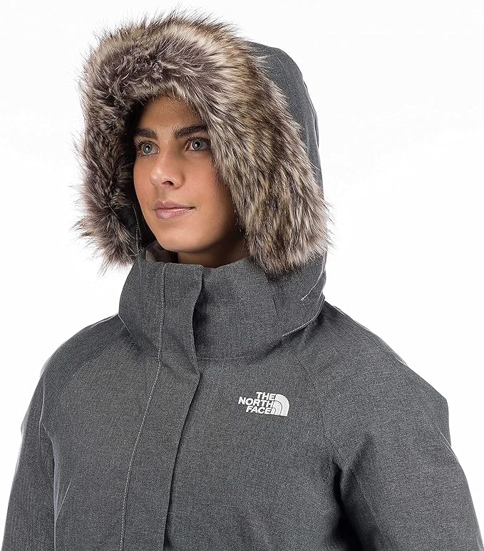 The North Face - Jump Down Parka - Women's - Tnf Medium Grey Heather