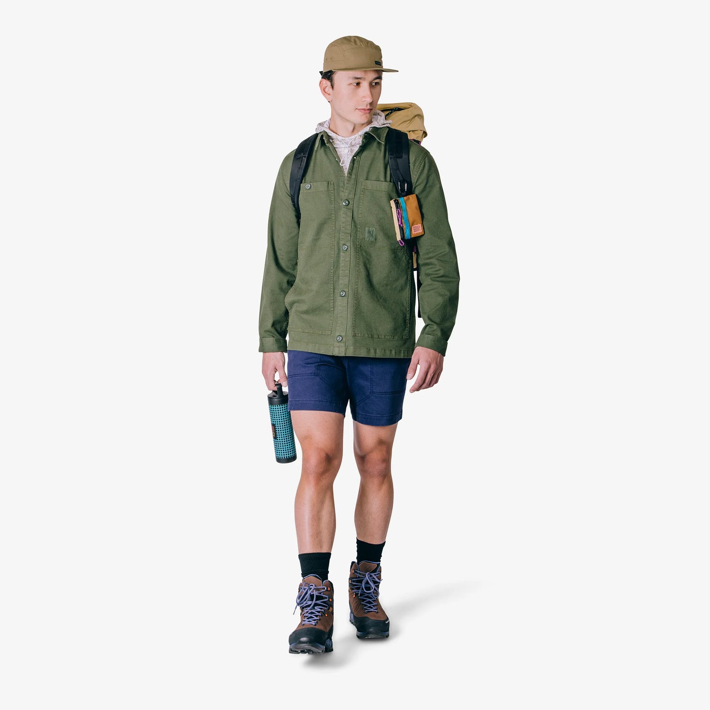 Topo Designs - Accessory Bag Mountain - Mustard/Forest