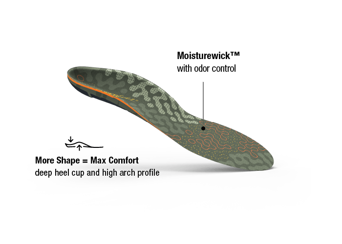 Superfeet - Adapt Hike MAX - Rifle Green