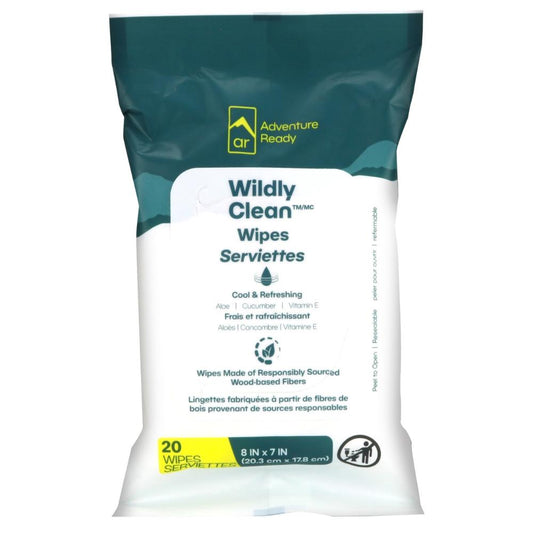 Adventure Ready - Wildly Clean Wipes 20ct