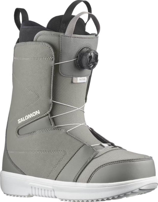 Salomon - Faction Boa - Men's - Steeple Gray/Pewter/White