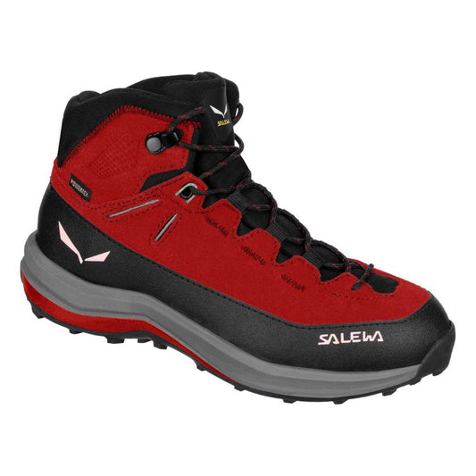 Salewa - Mountain Trainer 2 Powertex Mid Boot - Kids' - Flame/Flame