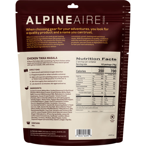 AlpineAire - Chicken Tikka Masala