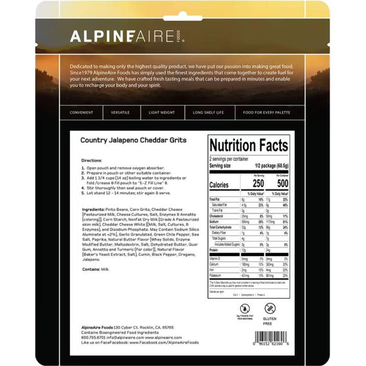 Alpine Aire - Country Jalapeno Cheddar Grits