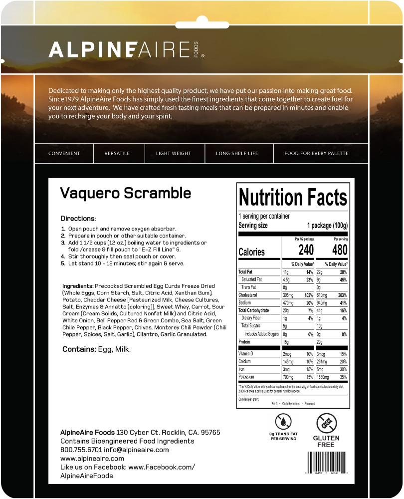 Alpine Aire - Vaquero Scramble