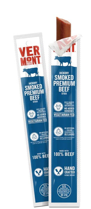 VT Smoke and Cure - Hickory Smoked Premium Beef Stick