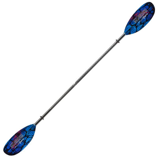 Bending Branches - Angler Pro Snap-Button Kayak Paddle - 230 Blue - Dorado blue