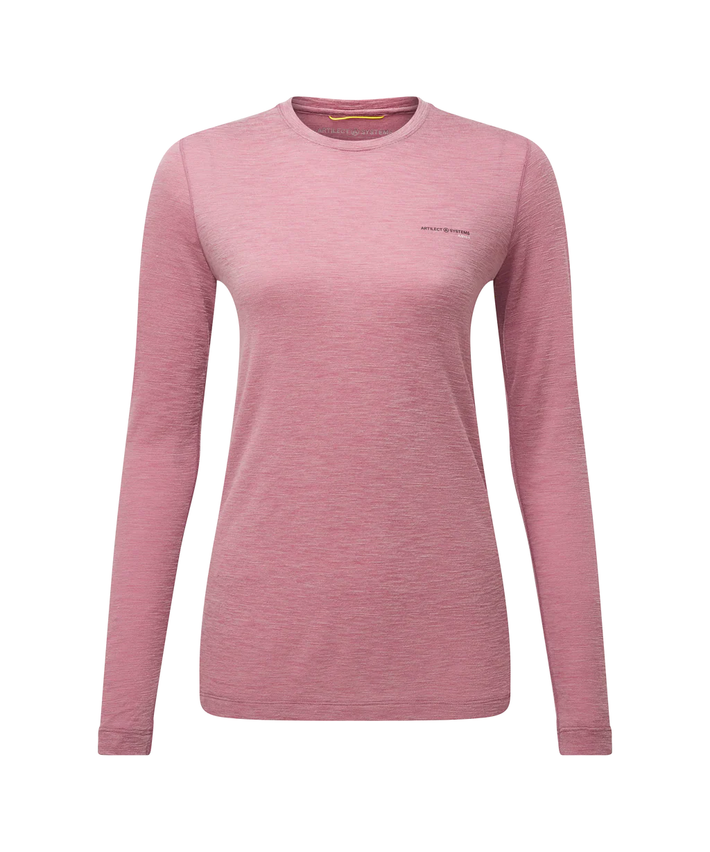 Artilect - Women's Sprint Long Sleeve - Rose