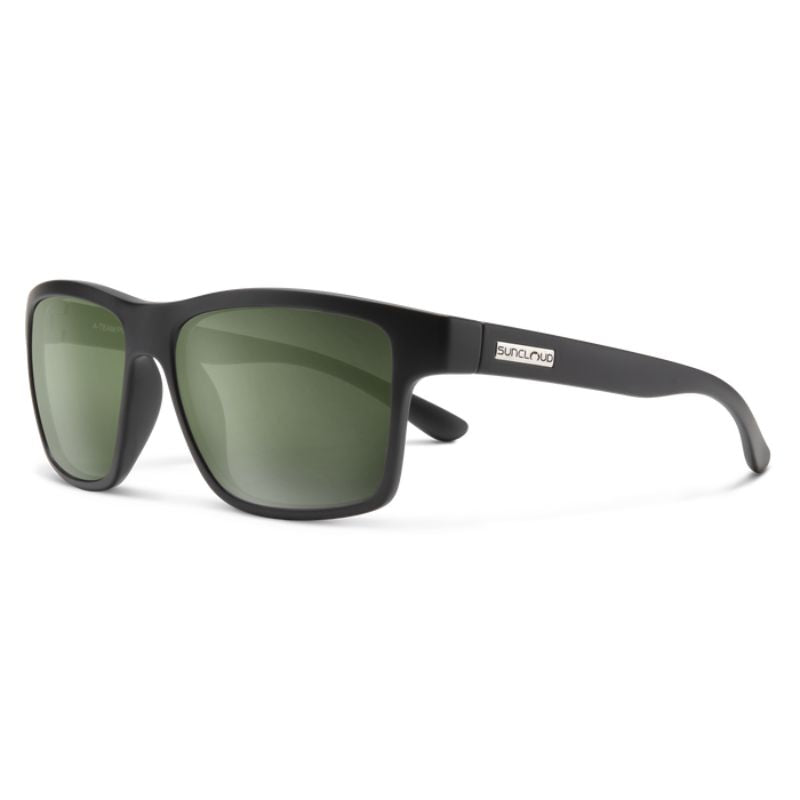 Suncloud - A-Team - Matte Black; Polarized Gray Green