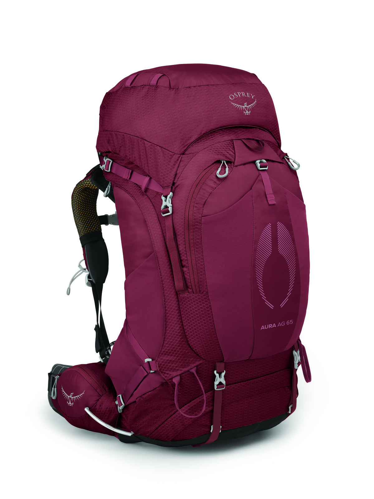 Osprey - Aura AG 65 - Women's - Berry Sorbet Red